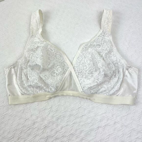 BUY 1 GET 1 FREE Playtex everyday basics 38d 5205 white - Picture 1 of 9